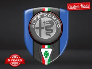 Alfa Romeo Adesivi Fibra Carbonio Auto Limitati Eleganti Design